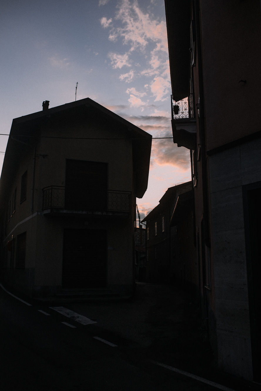 Invorio - small Italian village - piemont