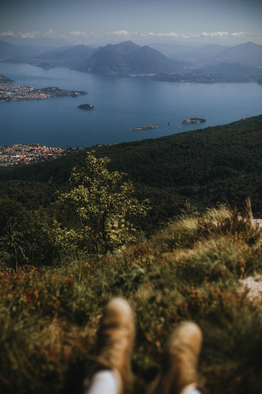 monte zughero - wandern am lago maggiore - berge